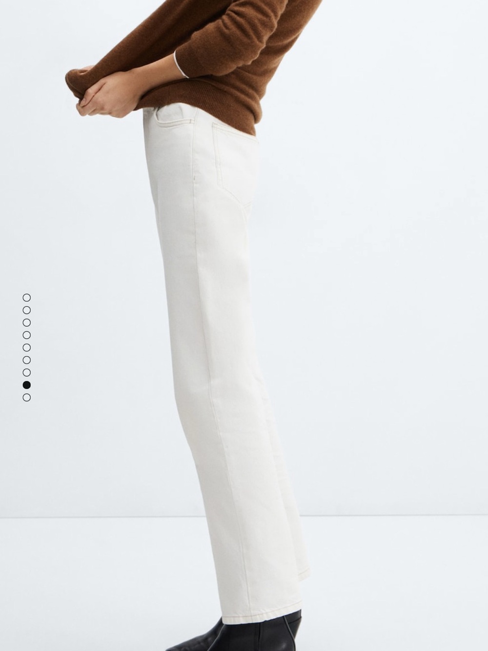 Mango mid-rise straight jeans size 38 or 4-6